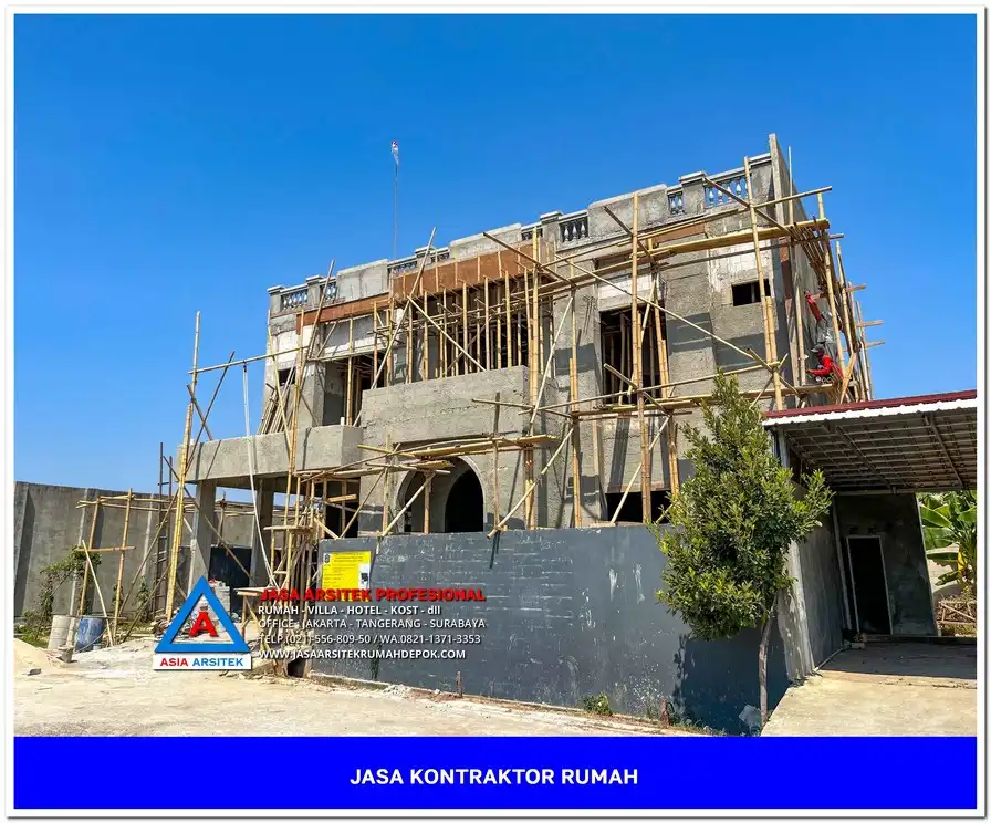 tampak depan kanan Kontraktor Rumah Siap Bangun di Kedaung Depok, kontraktor rumah, jasa kontraktor, jasa kontraktor rumah, kontraktor bangun rumah, kontraktor rumah mewah, kontraktor bangunan, jasa kontraktor bangunan