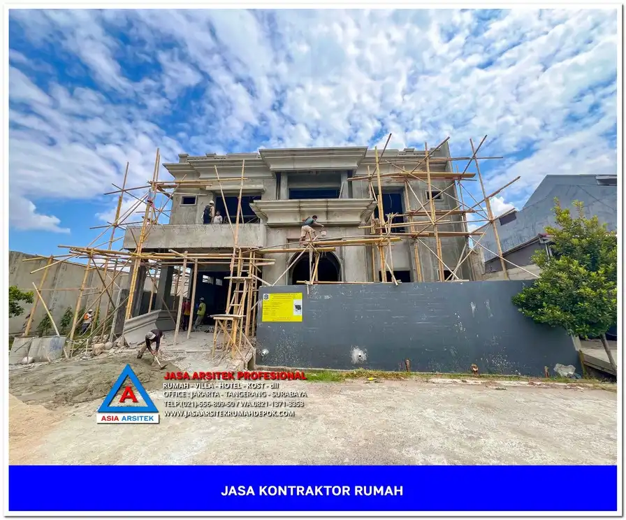 bagian depan Kontraktor Rumah Siap Bangun di Kedaung Depok, kontraktor rumah, jasa kontraktor, jasa kontraktor rumah, kontraktor bangun rumah, kontraktor rumah mewah, kontraktor bangunan, jasa kontraktor bangunan