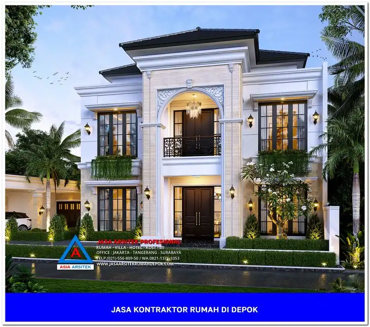 fasad Kontraktor Rumah Siap Bangun di Krukut Depok, kontraktor rumah, jasa kontraktor, jasa kontraktor rumah, kontraktor bangun rumah, kontraktor rumah mewah, kontraktor bangunan, jasa kontraktor bangunan