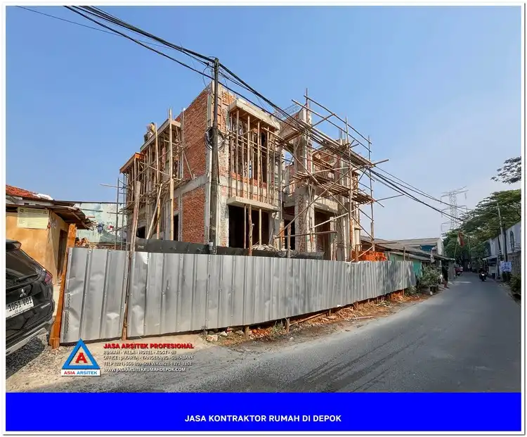 fasad Kontraktor Rumah Siap Bangun di Krukut Depok, kontraktor rumah, jasa kontraktor, jasa kontraktor rumah, kontraktor bangun rumah, kontraktor rumah mewah, kontraktor bangunan, jasa kontraktor bangunan