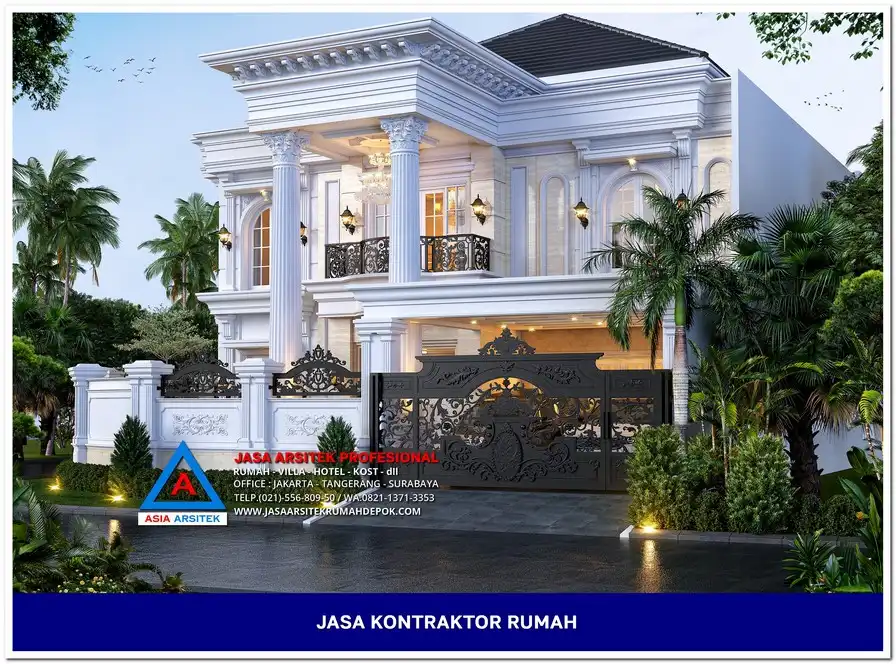 tampak depan Kontraktor Rumah Siap Bangun di Limo Depok, kontraktor rumah, jasa kontraktor, jasa kontraktor rumah, kontraktor bangun rumah, kontraktor rumah mewah, kontraktor bangunan, jasa kontraktor bangunan