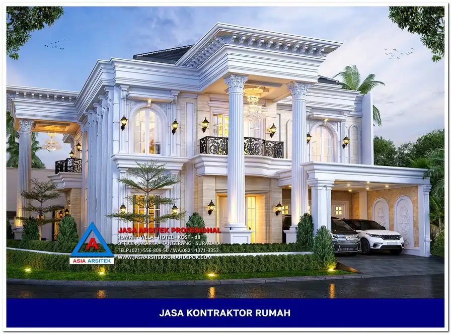 fasad Kontraktor Rumah Siap Bangun di Limo Depok, kontraktor rumah, jasa kontraktor, jasa kontraktor rumah, kontraktor bangun rumah, kontraktor rumah mewah, kontraktor bangunan, jasa kontraktor bangunan