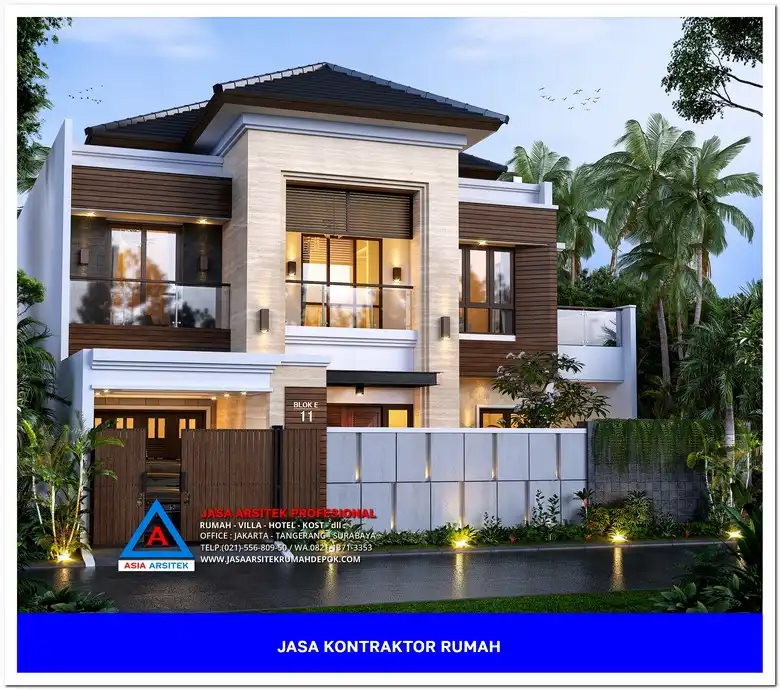 tampak depan Kontraktor Rumah Siap Bangun di Mekarsari Depok, kontraktor rumah, jasa kontraktor, jasa kontraktor rumah, kontraktor bangun rumah, kontraktor rumah mewah, kontraktor bangunan, jasa kontraktor bangunan