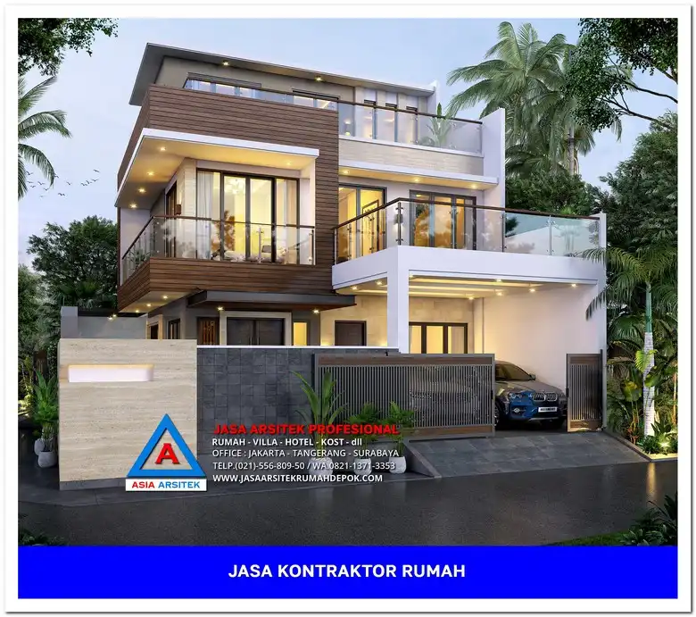 tampak depan Kontraktor Rumah Siap Bangun di Meruyung Depok, kontraktor rumah, jasa kontraktor, jasa kontraktor rumah, kontraktor bangun rumah, kontraktor rumah mewah, kontraktor bangunan, jasa kontraktor bangunan