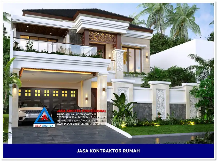 fasad Kontraktor Rumah Siap Bangun di Sawangan Depok, kontraktor rumah, jasa kontraktor, jasa kontraktor rumah, kontraktor bangun rumah, kontraktor rumah mewah, kontraktor bangunan, jasa kontraktor bangunan