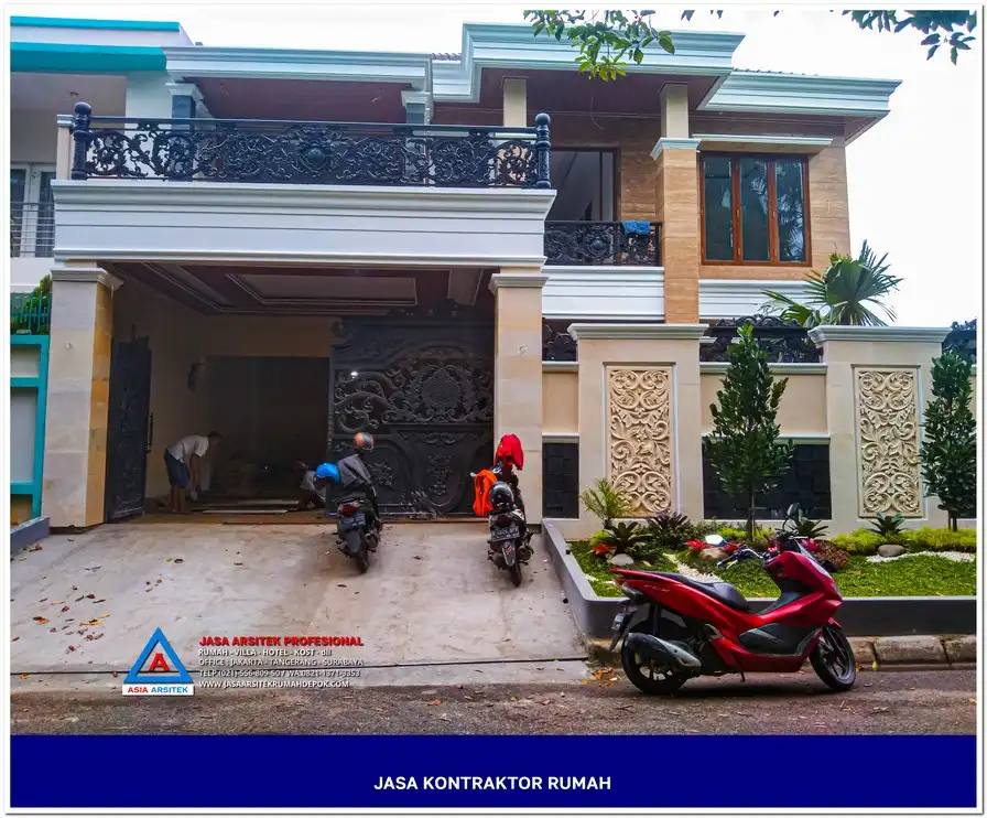 fasad bangunan Kontraktor Rumah Siap Bangun di Sawangan Depok, kontraktor rumah, jasa kontraktor, jasa kontraktor rumah, kontraktor bangun rumah, kontraktor rumah mewah, kontraktor bangunan, jasa kontraktor bangunan