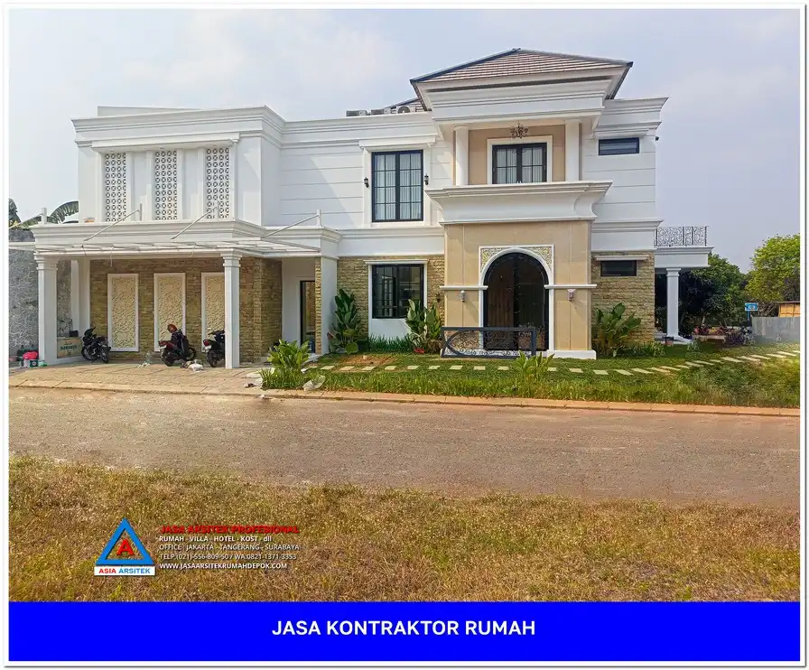 samping kiri bangunan Kontraktor Rumah Siap Bangun di Sukmajaya Depok, kontraktor rumah, jasa kontraktor, jasa kontraktor rumah, kontraktor bangun rumah, kontraktor rumah mewah, kontraktor bangunan, jasa kontraktor bangunan