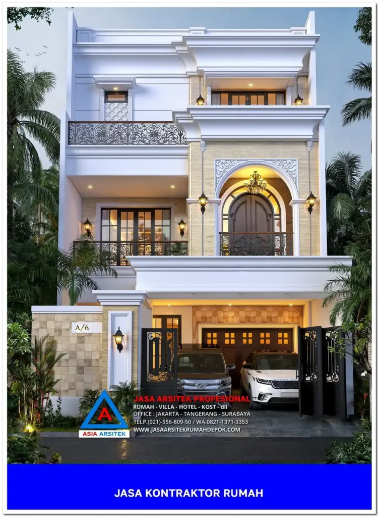 tampak depan Kontraktor Rumah Siap Bangun di Tapos Depok, kontraktor rumah, jasa kontraktor, jasa kontraktor rumah, kontraktor bangun rumah, kontraktor rumah mewah, kontraktor bangunan, jasa kontraktor bangunan