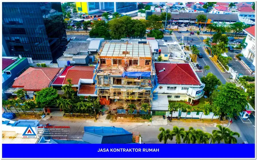 tampak atas bangunan Kontraktor Rumah Siap Bangun di Tapos Depok, kontraktor rumah, jasa kontraktor, jasa kontraktor rumah, kontraktor bangun rumah, kontraktor rumah mewah, kontraktor bangunan, jasa kontraktor bangunan