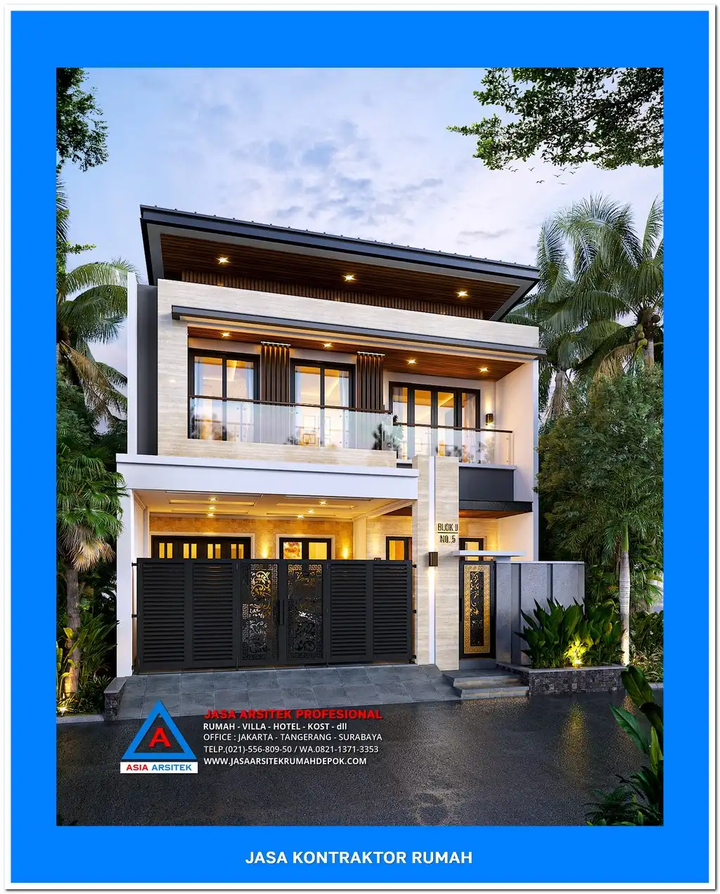 fasad Kontraktor Rumah Terbaik di Bekasi, kontraktor rumah, jasa kontraktor rumah, kontraktor bangunan, jasa bangun rumah, jasa renovasi rumah, jasa arsitek rumah