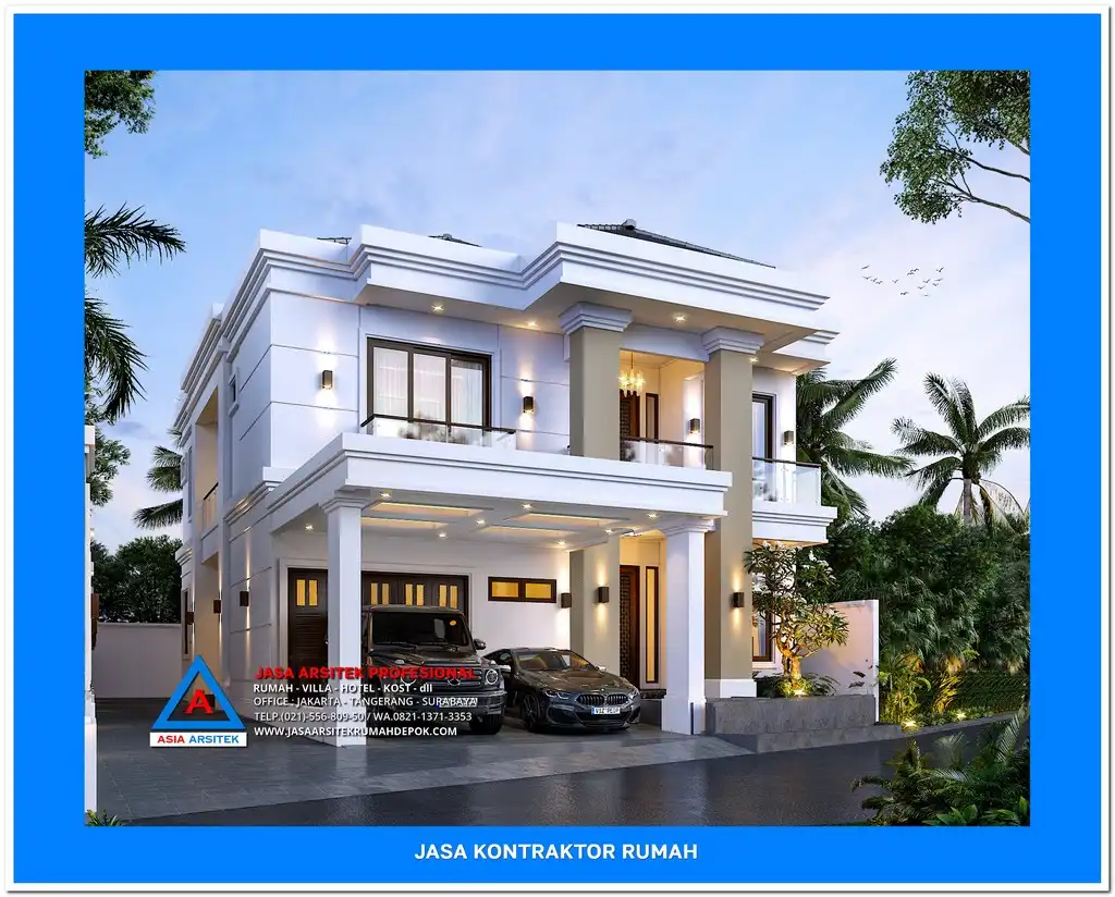 fasad Kontraktor Rumah Terbaik di Depok, kontraktor rumah, jasa kontraktor rumah, kontraktor bangunan, jasa bangun rumah, jasa renovasi rumah, jasa arsitek rumah