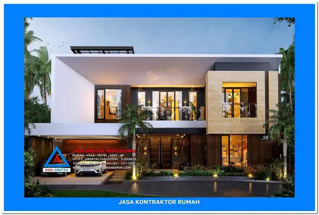 tampak depan Kontraktor Rumah Terbaik di Surabaya, kontraktor rumah, jasa kontraktor rumah, kontraktor bangunan, jasa bangun rumah, jasa renovasi rumah, jasa arsitek rumah