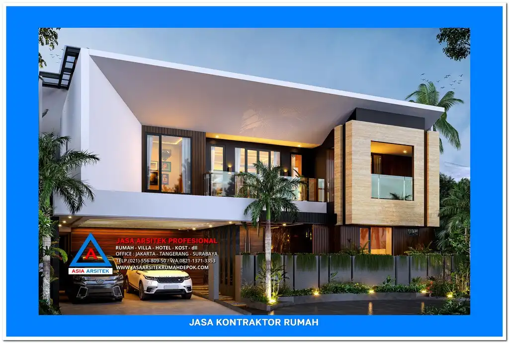 fasad Kontraktor Rumah Terbaik di Surabaya, kontraktor rumah, jasa kontraktor rumah, kontraktor bangunan, jasa bangun rumah, jasa renovasi rumah, jasa arsitek rumah