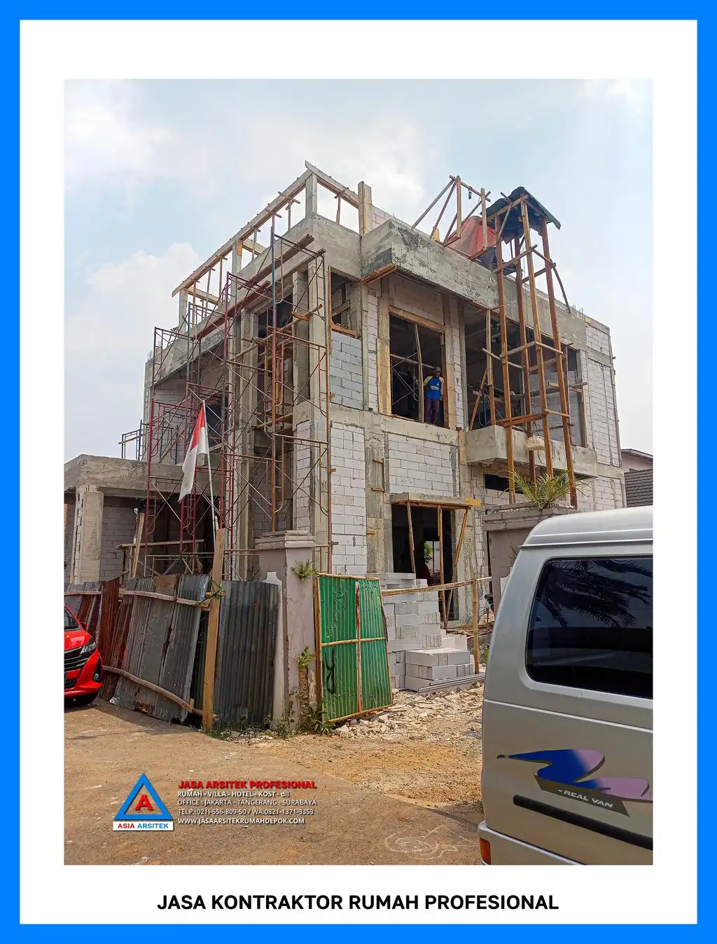 depan kanan Kontraktor Rumah Tropis 3 Lantai 4 Kamar, kontraktor rumah, jasa kontraktor, jasa kontraktor rumah, kontraktor bangun rumah, kontraktor rumah mewah, kontraktor bangunan, jasa kontraktor bangunan