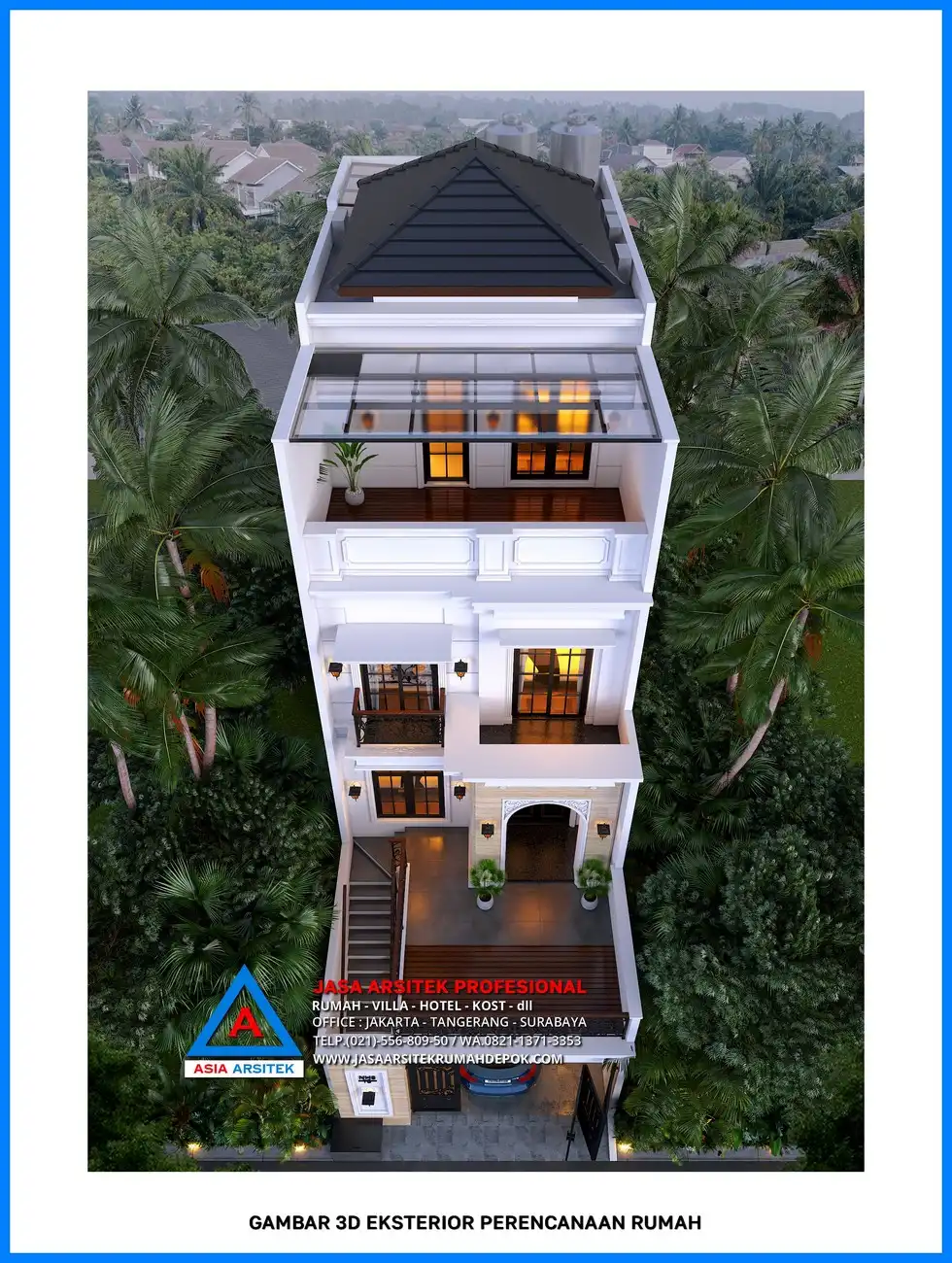 tampak atas Panduan Lengkap Memilih Kontraktor Rumah Profesional