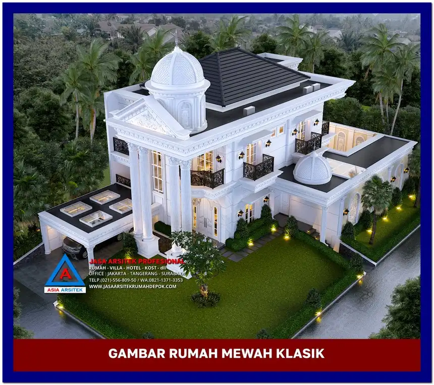 tampak atas Gambar Rumah Mewah Terbaik di lahan 15x28 meter, gambar rumah mewah, desain rumah mewah, arsitektur rumah mewah, rumah mewah modern