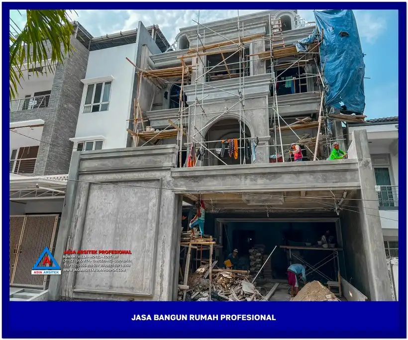 tampak depan bangunan Bagaimana Cara Memilih Jasa Bangun Rumah Yang Terpercaya, jasa arsitek rumah, biaya bangun rumah per meter, jasa bangun rumah per meter, kontraktor bangun rumah, jasa bangun rumah borongan, harga bangun rumah per meter