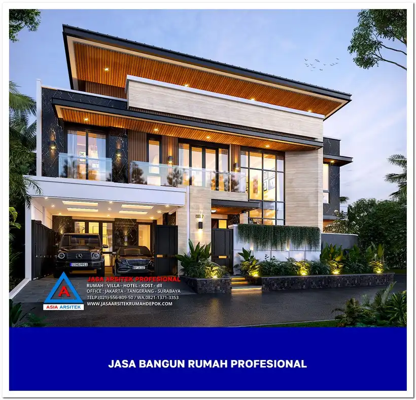 tampak depan Biaya Jasa Bangun Rumah Per Meter 2025, jasa arsitek rumah, biaya bangun rumah per meter, jasa bangun rumah per meter, kontraktor bangun rumah, jasa bangun rumah borongan, harga bangun rumah per meter