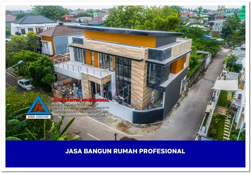 tampak atas bangunan Biaya Jasa Bangun Rumah Per Meter 2025, jasa arsitek rumah, biaya bangun rumah per meter, jasa bangun rumah per meter, kontraktor bangun rumah, jasa bangun rumah borongan, harga bangun rumah per meter