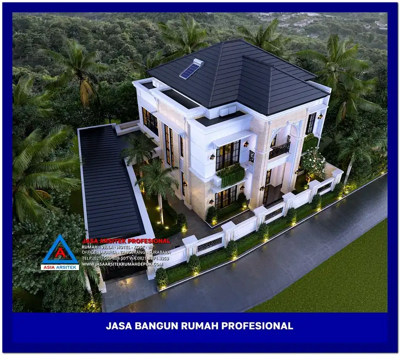 tampak atas Biaya Membangun Rumah Dari Nol, jasa arsitek rumah, biaya bangun rumah per meter, jasa bangun rumah per meter, kontraktor bangun rumah, jasa bangun rumah borongan, harga bangun rumah per meter