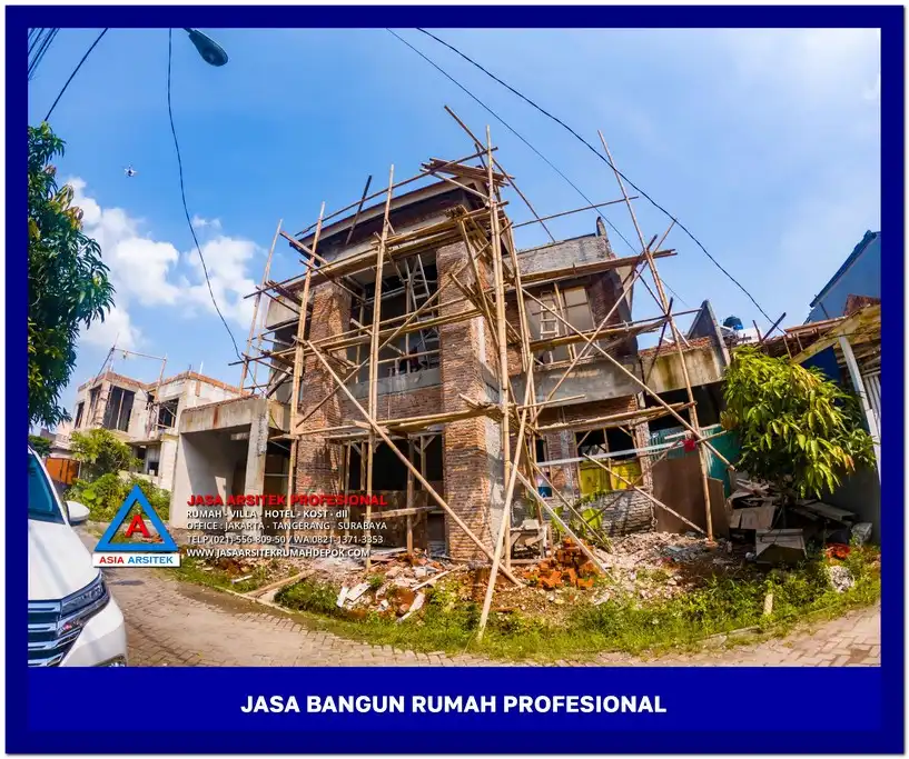view depan Estimasi Biaya Jasa Bangun Rumah Per Meter Terbaru, jasa arsitek rumah, biaya bangun rumah per meter, jasa bangun rumah per meter, kontraktor bangun rumah, jasa bangun rumah borongan, harga bangun rumah per meter