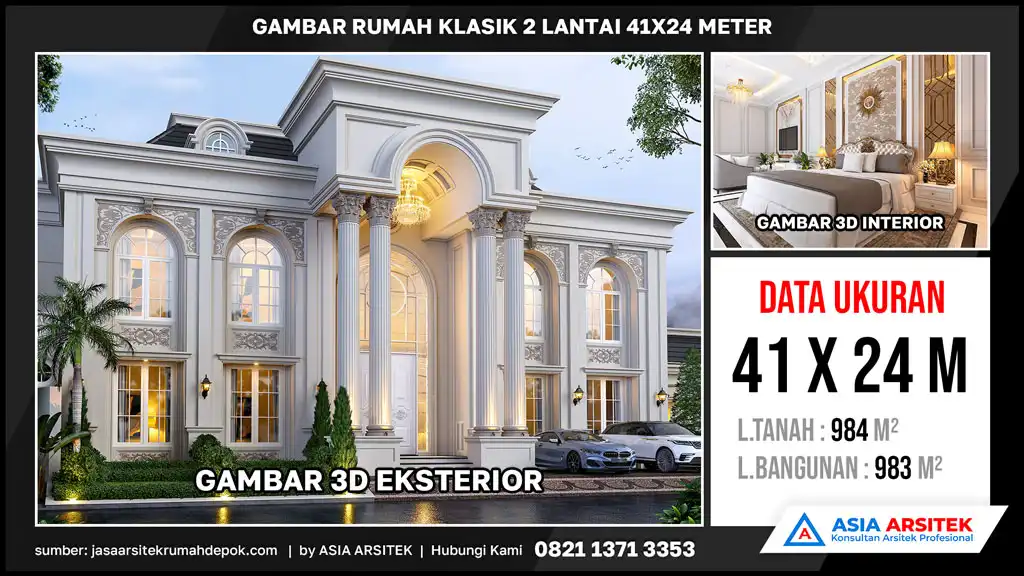hd Gambar Rumah Klasik 2 Lantai 41x24 meter, gambar rumah klasik, desain rumah klasik, model rumah klasik, rumah klasik elegan, inspirasi rumah klasik, contoh rumah klasik