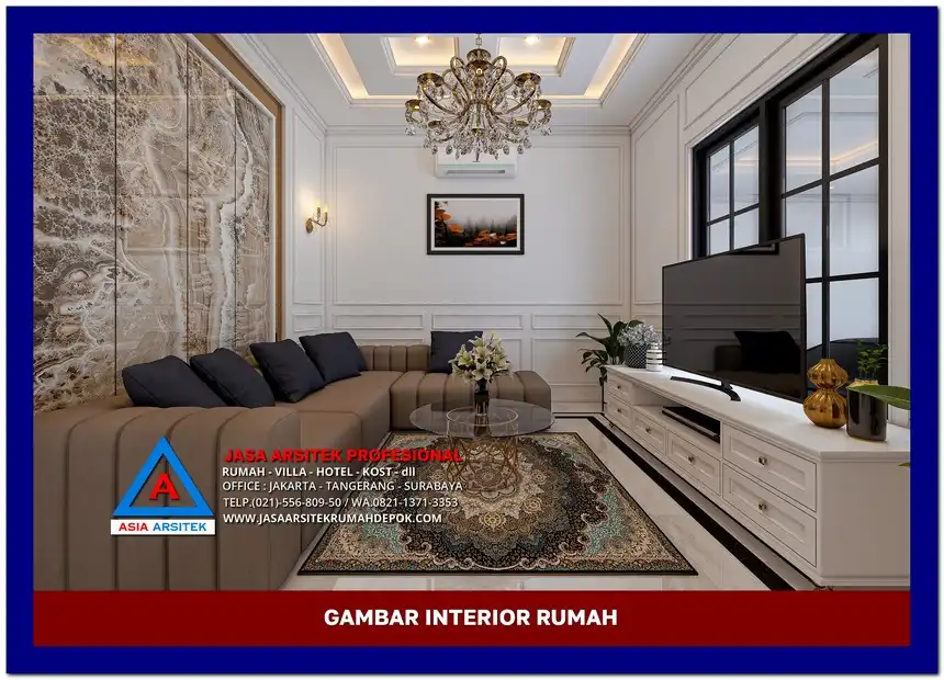 ruang tamu Gambar Rumah Klasik 2 Lantai di lahan 14x19 meter, gambar rumah klasik, desain rumah klasik, model rumah klasik, rumah klasik elegan, inspirasi rumah klasik, contoh rumah klasik