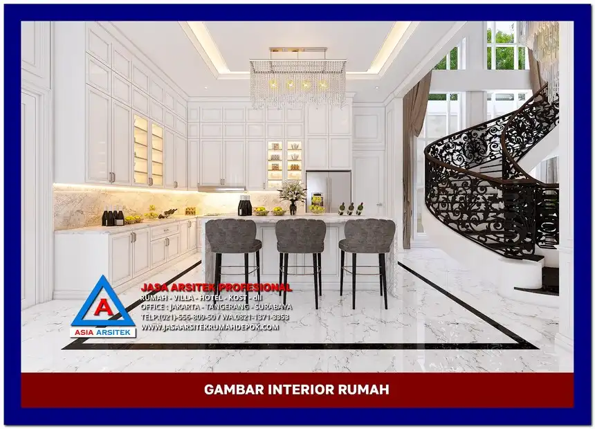pantry Gambar Rumah Klasik Mewah 2 Lantai di lahan 34x24 meter, gambar rumah klasik, desain rumah klasik, model rumah klasik, rumah klasik elegan, inspirasi rumah klasik, contoh rumah klasik