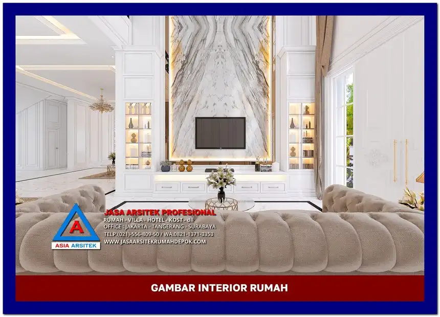 ruang keluarga Gambar Rumah Klasik Mewah 2 Lantai di lahan 34x24 meter, gambar rumah klasik, desain rumah klasik, model rumah klasik, rumah klasik elegan, inspirasi rumah klasik, contoh rumah klasik