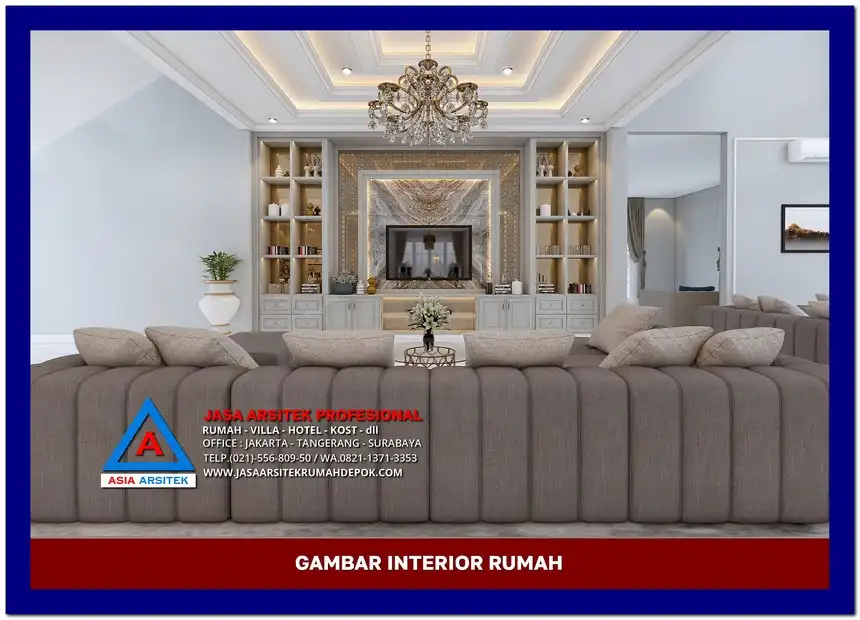ruang keluarga Gambar Rumah Klasik Modern 4 Lantai di lahan 28x44 meter, gambar rumah klasik, desain rumah klasik, model rumah klasik, rumah klasik elegan, inspirasi rumah klasik, contoh rumah klasik
