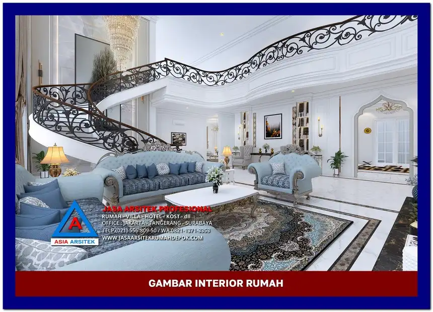 ruang bersama Gambar Rumah Mewah 2 Lantai Terbaik di lahan 19x63 meter, gambar rumah mewah, desain rumah mewah, arsitektur rumah mewah, rumah mewah modern