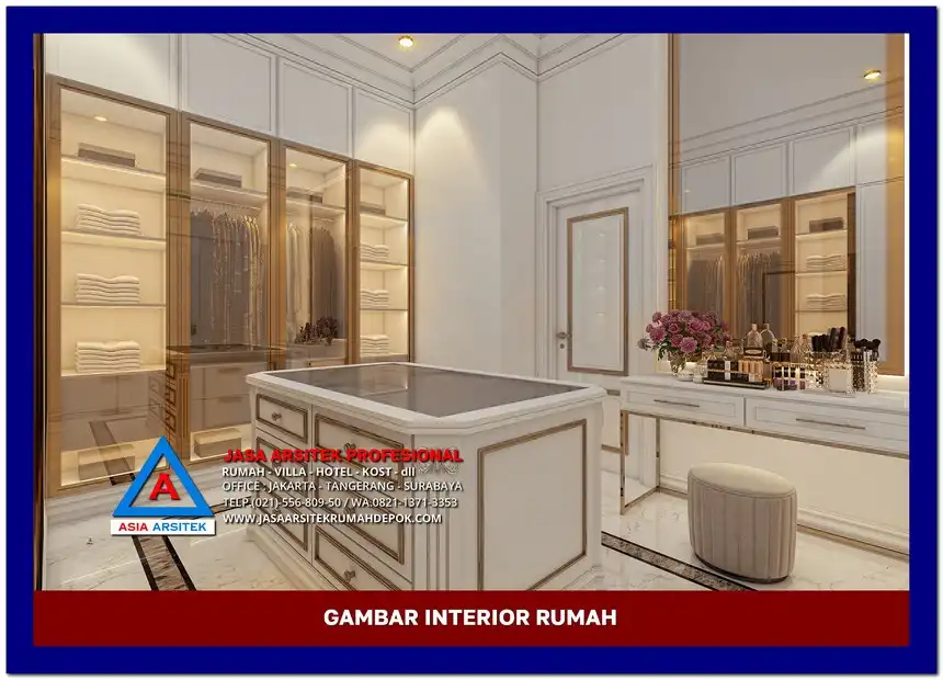 walk in closet Gambar Rumah Mewah 2 Lantai di lahan 20x30 meter, gambar rumah mewah, desain rumah mewah, arsitektur rumah mewah, rumah mewah modern
