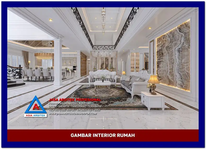 ruang keluarga Gambar Rumah Mewah 2 Lantai di lahan 20x30 meter, gambar rumah mewah, desain rumah mewah, arsitektur rumah mewah, rumah mewah modern