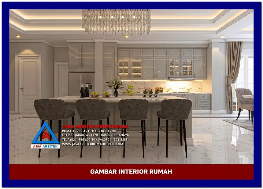 pantry Gambar Rumah Mewah Klasik 3 Lantai di lahan 28x24 meter, gambar rumah mewah, desain rumah mewah, arsitektur rumah mewah, rumah mewah modern