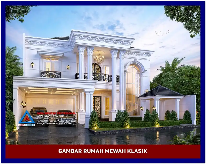 view depan Gambar Rumah Mewah Terbaik di lahan 18x47 meter, gambar rumah mewah, desain rumah mewah, arsitektur rumah mewah, rumah mewah modern