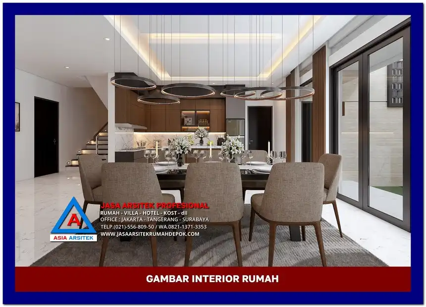 ruang makan Gambar Rumah Minimalis 2 Lantai di Lahan 15x22 meter, rumah minimalis, gambar rumah minimalis, desain rumah minimalis