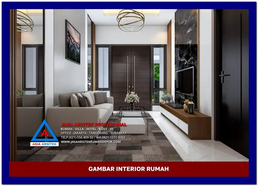 ruang keluarga Gambar Rumah Minimalis 3 Lantai di Lahan 6x16 meter, rumah minimalis, gambar rumah minimalis, desain rumah minimalis