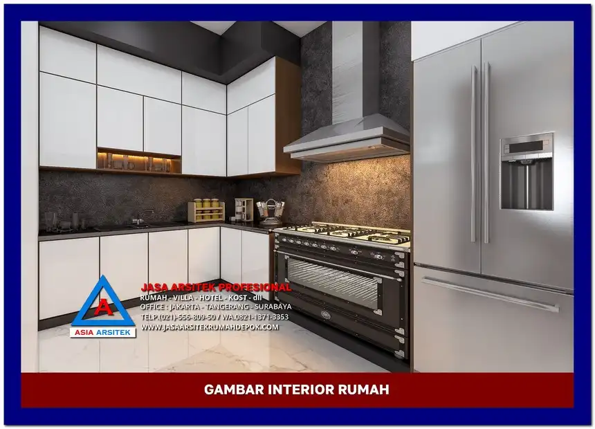 area pantry Gambar Rumah Minimalis 3 Lantai di Lahan 6x16 meter, rumah minimalis, gambar rumah minimalis, desain rumah minimalis