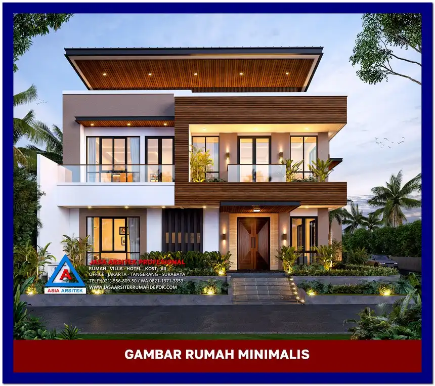 tampak depan Gambar Rumah Minimalis Modern 2 Lantai 3 Kamar, rumah minimalis, gambar rumah minimalis, desain rumah minimalis