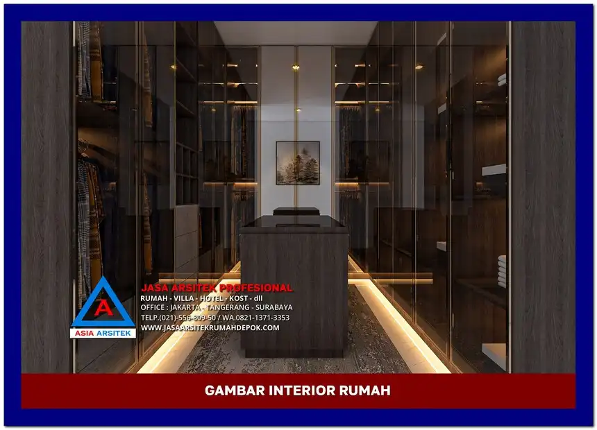 walk in closet Gambar Rumah Minimalis Modern 2 Lantai 3 Kamar, rumah minimalis, gambar rumah minimalis, desain rumah minimalis