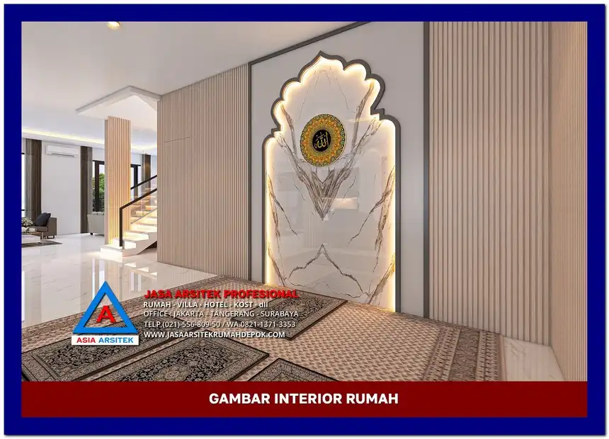 mushola Gambar Rumah Minimalis Modern 2 Lantai 3 Kamar, rumah minimalis, gambar rumah minimalis, desain rumah minimalis