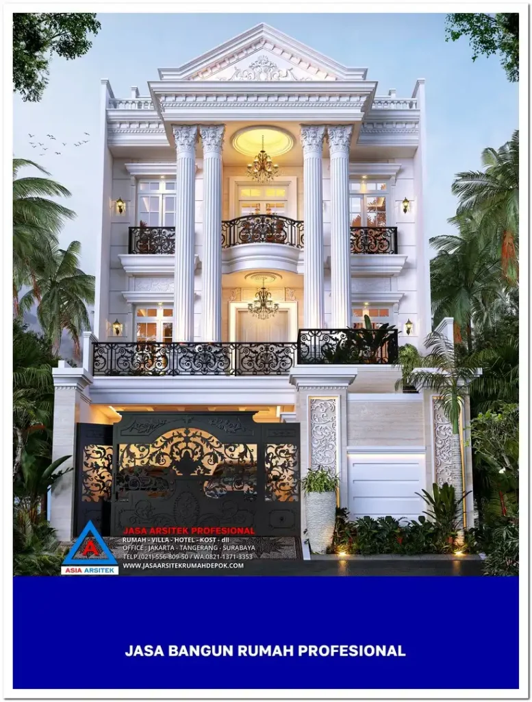 tampak depan Harga Borongan Bangun Rumah Depok 2025, jasa arsitek rumah, biaya bangun rumah per meter, jasa bangun rumah per meter, kontraktor bangun rumah, jasa bangun rumah borongan, harga bangun rumah per meter