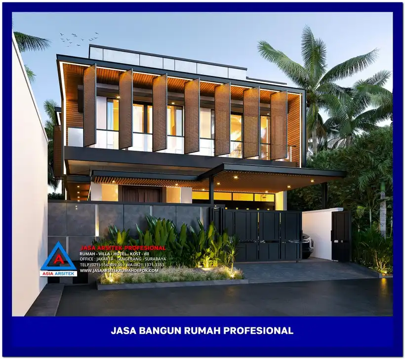 tampak depan Harga Borongan Bangun Rumah, jasa arsitek rumah, biaya bangun rumah per meter, jasa bangun rumah per meter, kontraktor bangun rumah, jasa bangun rumah borongan, harga bangun rumah per meter