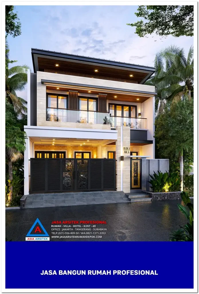 view depan Jasa Bangun Rumah Bergaransi Di Depok, jasa arsitek rumah, biaya bangun rumah per meter, jasa bangun rumah per meter, kontraktor bangun rumah, jasa bangun rumah borongan, harga bangun rumah per meter