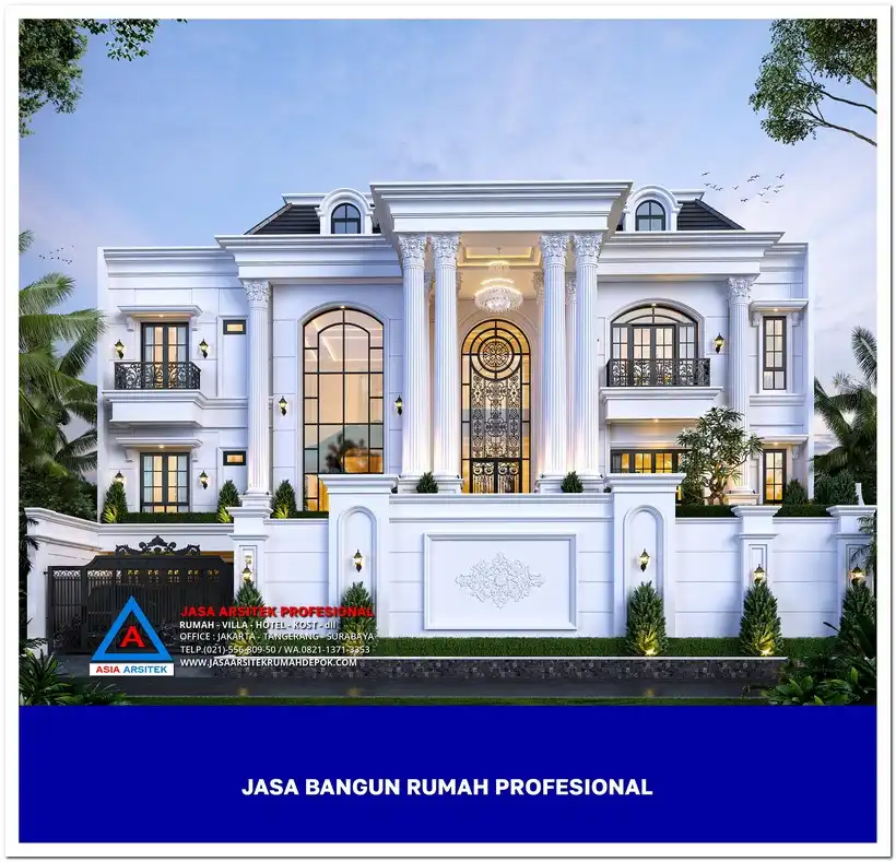 tampak depan Jasa Bangun Rumah Borongan Atau Harian di Depok, jasa arsitek rumah, biaya bangun rumah per meter, jasa bangun rumah per meter, kontraktor bangun rumah, jasa bangun rumah borongan, harga bangun rumah per meter