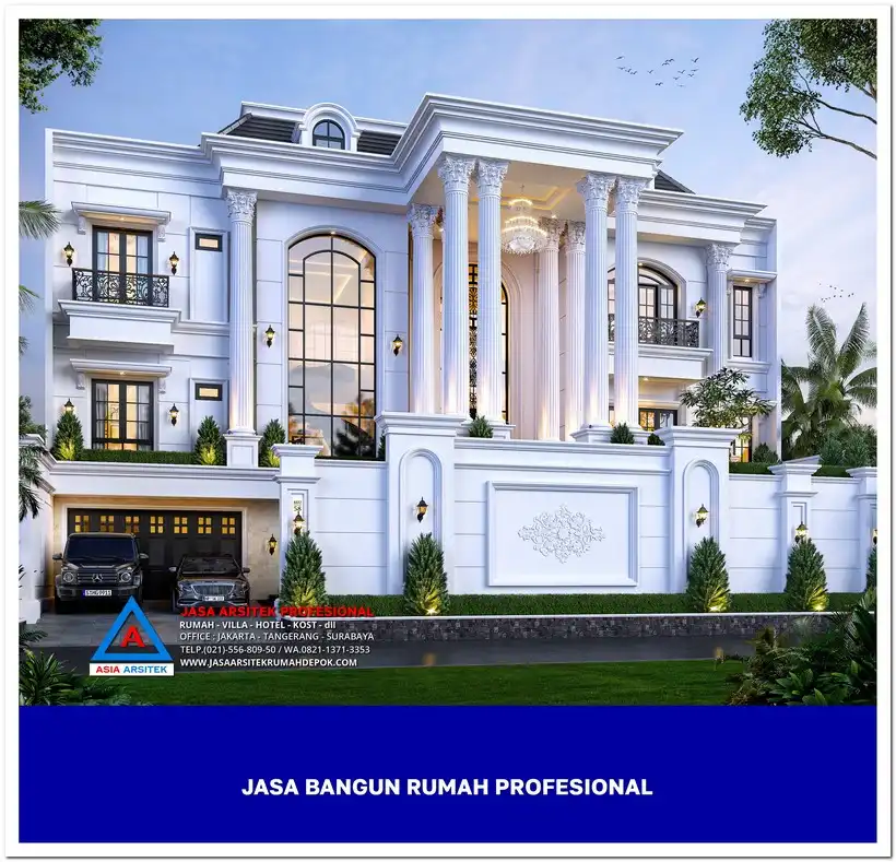 fasad Jasa Bangun Rumah Borongan Atau Harian di Depok, jasa arsitek rumah, biaya bangun rumah per meter, jasa bangun rumah per meter, kontraktor bangun rumah, jasa bangun rumah borongan, harga bangun rumah per meter