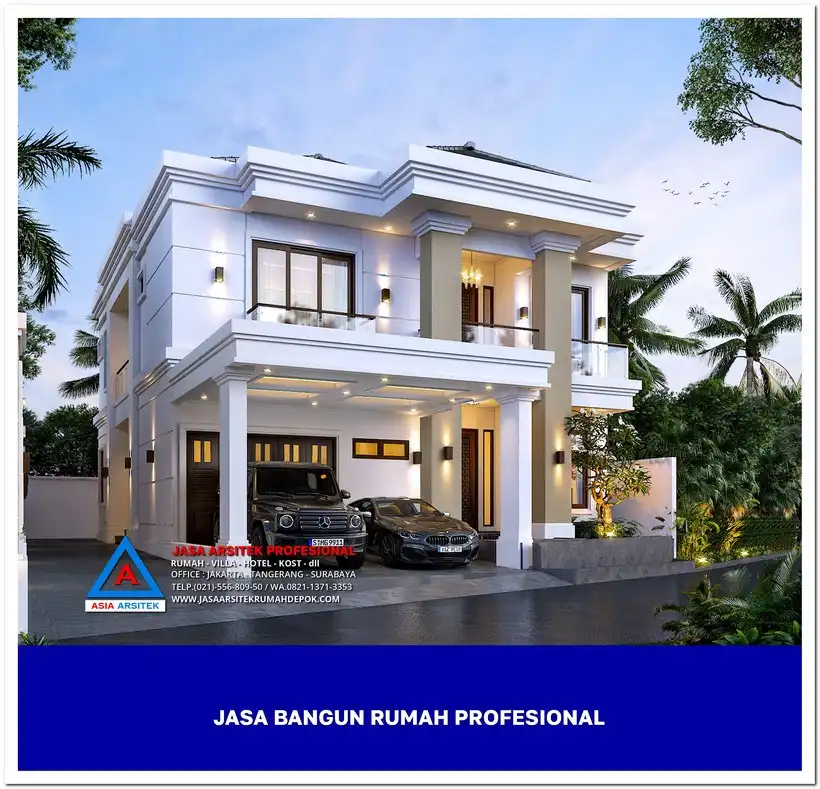 fasad Jasa Bangun Rumah Cepat & Berkualitas Di Depok, jasa arsitek rumah, biaya bangun rumah per meter, jasa bangun rumah per meter, kontraktor bangun rumah, jasa bangun rumah borongan, harga bangun rumah per meter