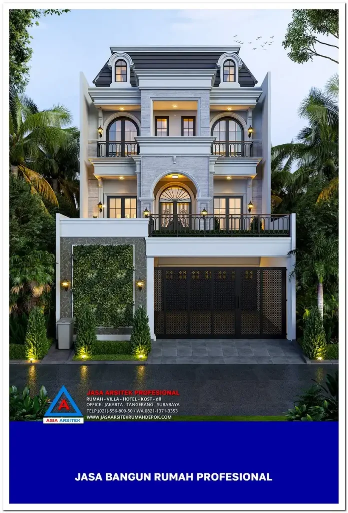 tampak depan Jasa Bangun Rumah Depok Full Renovasi Dan Pembangunan Baru, jasa arsitek rumah, biaya bangun rumah per meter, jasa bangun rumah per meter, kontraktor bangun rumah, jasa bangun rumah borongan, harga bangun rumah per meter