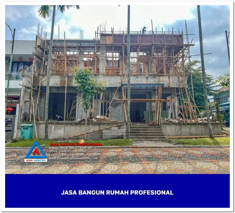 view depan Jasa Bangun Rumah Di Depok Dengan Konsultasi Gratis, jasa arsitek rumah, biaya bangun rumah per meter, jasa bangun rumah per meter, kontraktor bangun rumah, jasa bangun rumah borongan, harga bangun rumah per meter
