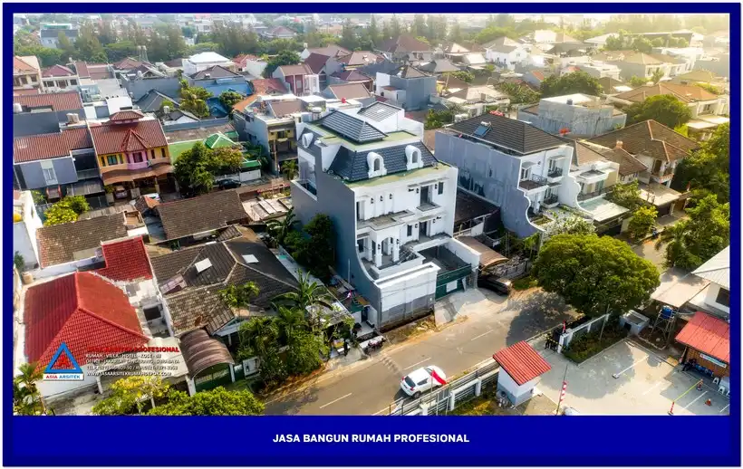 view atas bangunan Jasa Desain Dan Bangun Rumah Depok, jasa arsitek rumah, biaya bangun rumah per meter, jasa bangun rumah per meter, kontraktor bangun rumah, jasa bangun rumah borongan, harga bangun rumah per meter